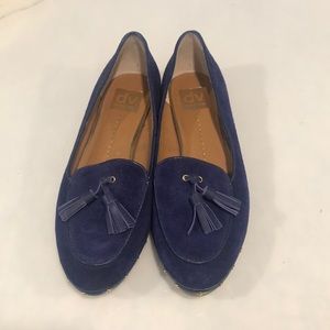 Dolce Vita Blue Suede Loafers